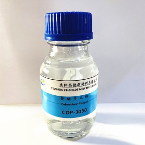 Polyol Polyether PPG gyda MW 3000 ar gyfer deunyddiau ewyn PU hyblyg confensiynol