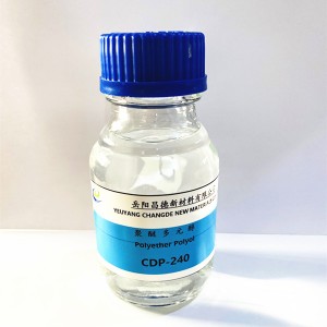 CASE polyol 240 ar gyfer elastomer polywrethan, gludyddion, seliwyr, cotio gwrth-ddŵr a deunyddiau palmant