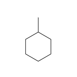 Methyl Cyclohexane C7H14 CAS RHIF: 108-87-2 Tu allan: Hylif tryloyw di-liw